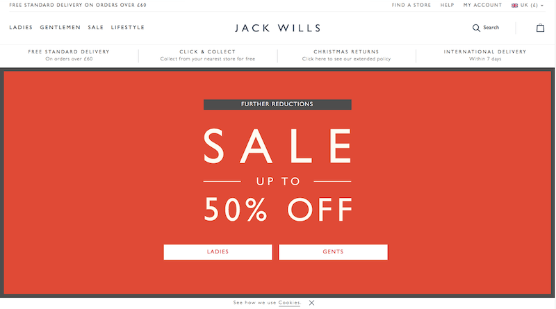 英國時尚品牌Jack Wills網購教學
