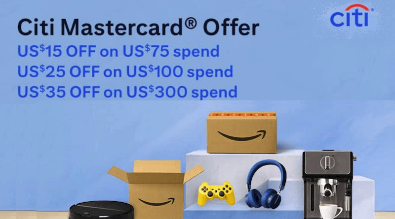 美國Amazon x Citibank Mastercard優惠