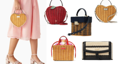 Kate Spade New York藤織手袋