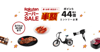 日本樂天Super Sale